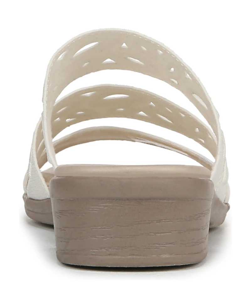 LifeStride Women's Poppy Washable Block Heel Slide Sandals