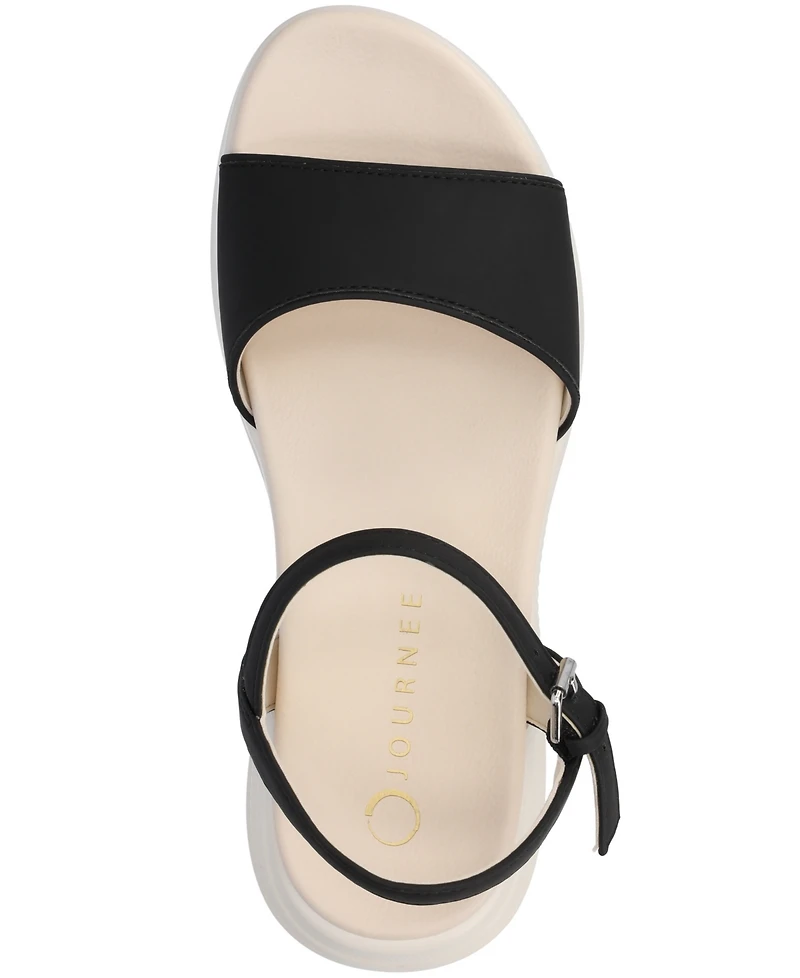 Journee Collection Women's Jaylee Comfort Footbed Sandals