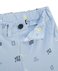 Guess Baby Boys 2-Piece Short Sleeve Stretch Piquet Polo and Set