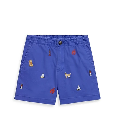 Polo Ralph Lauren Toddler and Little Boys Polo Embroidered Chino Shorts