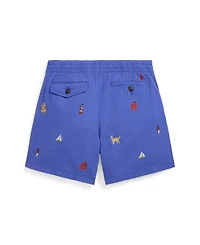 Polo Ralph Lauren Big Boys Embroidered Chino Shorts
