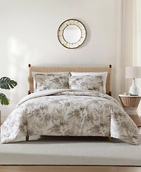 Tommy Bahama Beachway Blooms Reversible 3-Pc. Comforter Set, Full/Queen