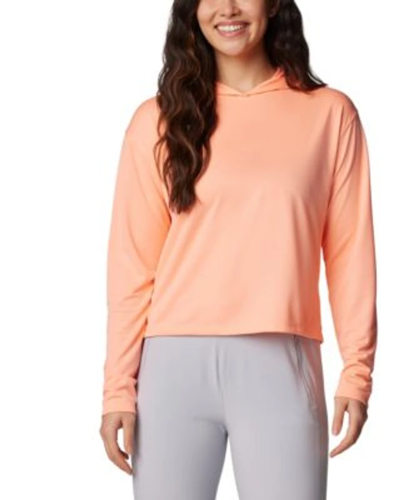 Columbia Womens Pfg Solar Stream Long Sleeve Hoodie Xs 3x