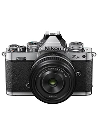 Nikon Z fc Dx-Format Mirrorless Camera with 28mm Lens Bundle with Flashpoint Zoom-Mini Ttl R2 Flash, 64GB Sd Card, Bag, Screen Protector, Filter Kit,