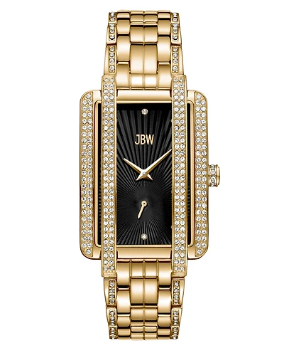 Jbw Women's Mink Diamond Gold-Plated Stainless-Steel Watch