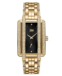 Jbw Women's Mink Diamond Gold-Plated Stainless-Steel Watch