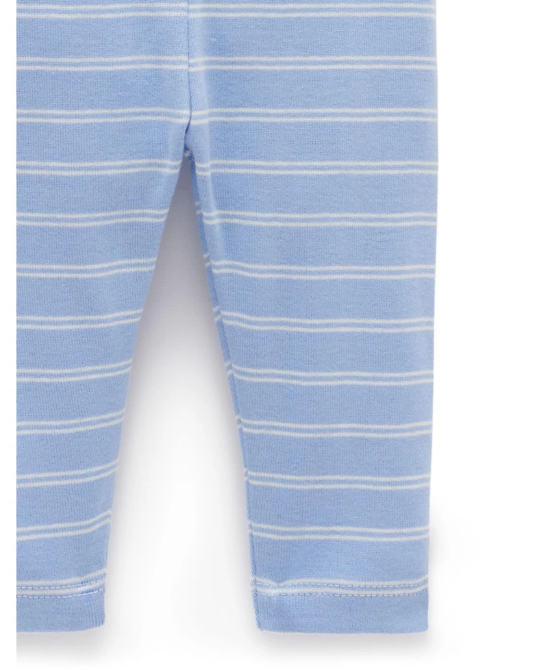 Purebaby Baby Boys Bodysuit, Leggings and Bib 3 Piece Gift Set