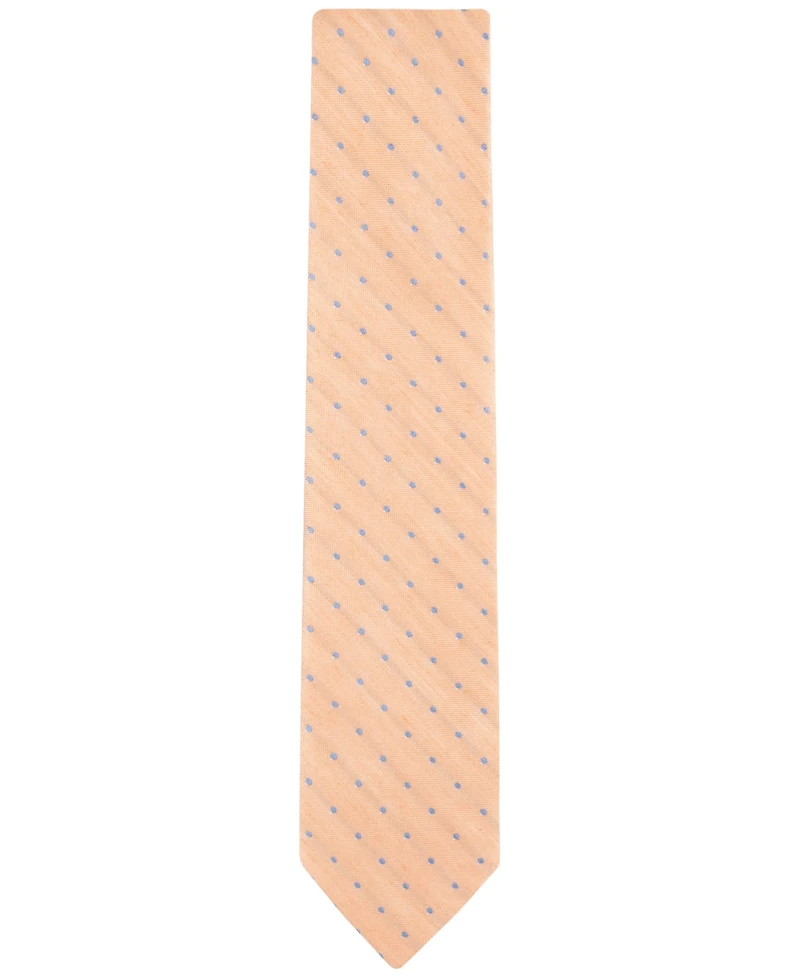 Tommy Hilfiger Men's Linen Dot Tie
