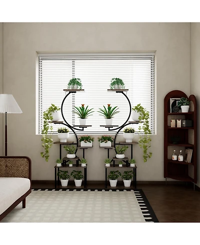 8-Tier Plant Stand with Grow Lights (Dimmable
