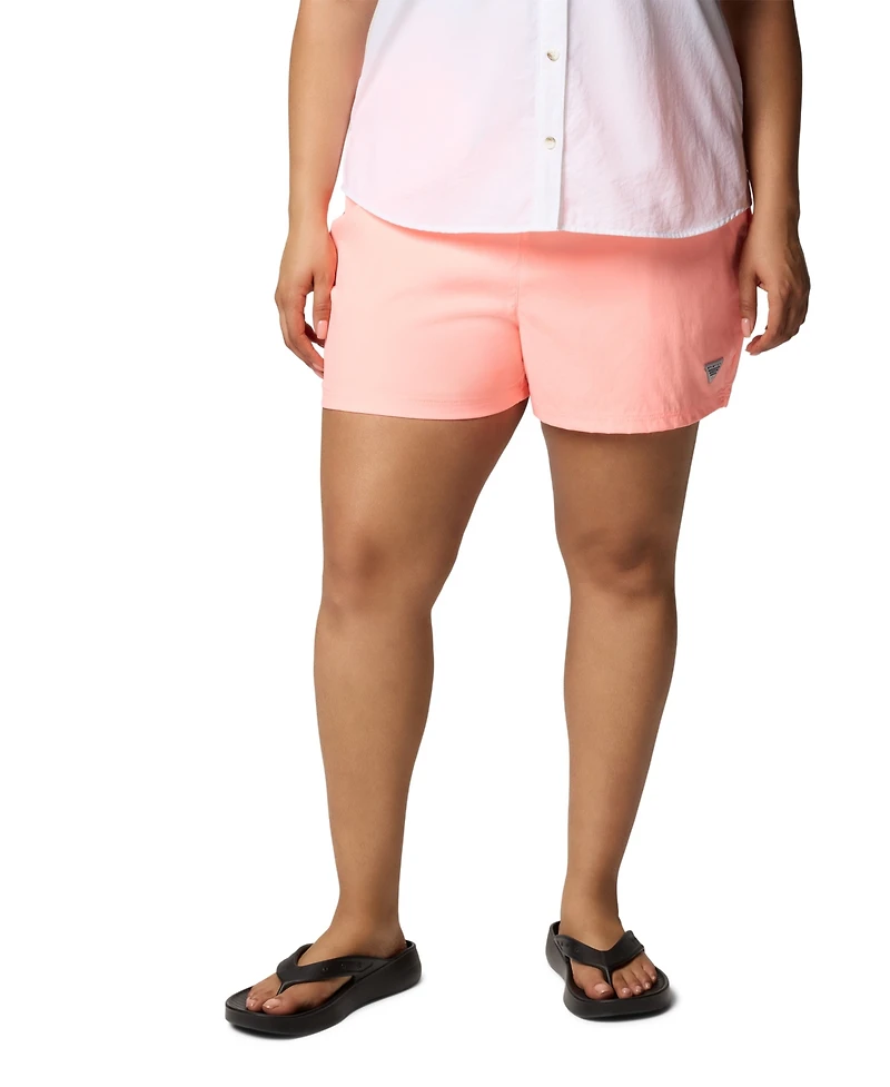 Columbia Plus Size Rugged Water Comfort Stretch Shorts