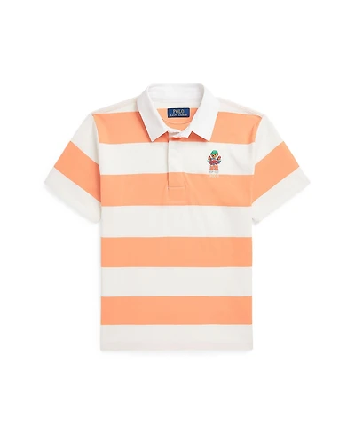 Polo Ralph Lauren Big Boys Polo Bear Short-Sleeve Rugby Shirt