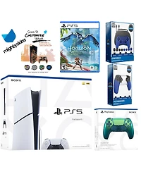 Sony Playstation 5 Slim Disc Bundle with Horizon Forbidden West, Extra