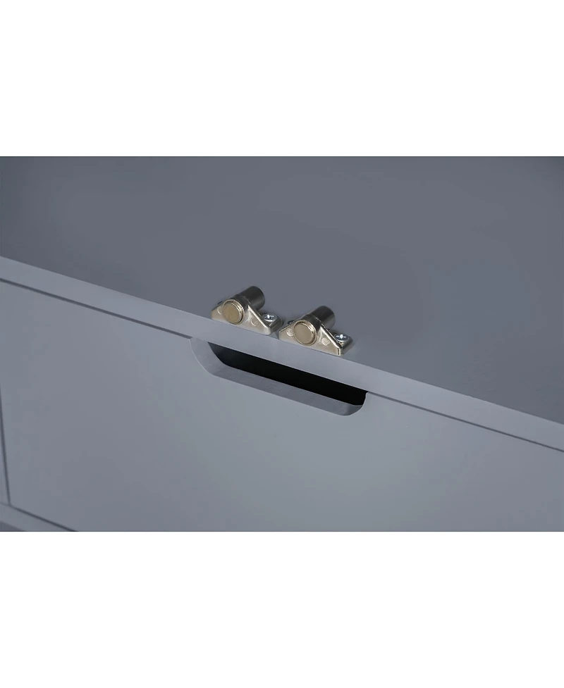 Streamdale Freestanding Kitchen Pantry Cabinet with Storage & Wine Racks