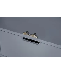 Streamdale Freestanding Kitchen Pantry Cabinet with Storage & Wine Racks