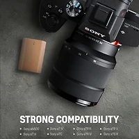 Sony Alpha Zv-E10 Ii Mirrorless Camera with E Pz 16-50mm f/3.5-5.6 Oss Ii Lens, White, Bundle with 128GB Memory Card, Battery, 40.5mm Filter Kit and