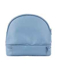 Disney Stitch Big Face Blue Zippered Dome Cosmetic Case