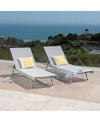 Streamdale Luxurious Chaise Lounge Set for Sunbathing and Poolside Comfort