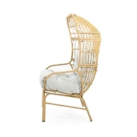 Streamdale Palos Outdoor Wicker Loveseat - Light Brown
