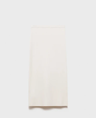 Mango Women's Fine Knit Midi Skirt