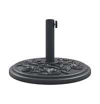 Parasol Base for 1.5"/1.9" Poles 26.5 lb Round