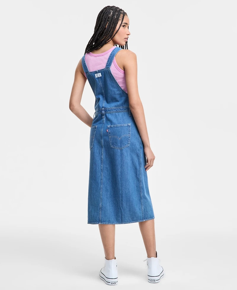 Levi's Women's Tico Cotton Denim Jumper Dress