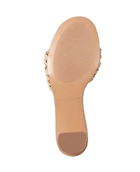 Marc Fisher Ltd Women's Jazmine Woven Slip-On Sandals