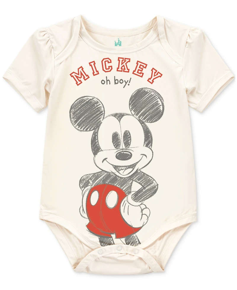 Disney Baby Boys Mickey Mouse Bodysuits, Romper & Pants, 5 Piece Set