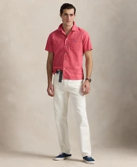 Polo Ralph Lauren Men's Classic-Fit Linen-Cotton Camp Shirt