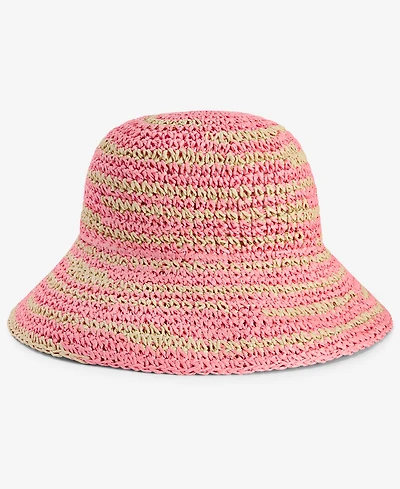 On 34th Space-Dye Crochet Bucket Hat, Exclusively at Macy's