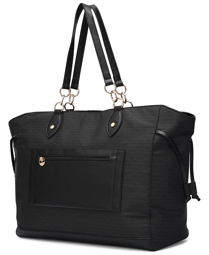 Elle Eleganza 32 Liters Monogram Weekender Tote Bag