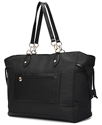 Elle Eleganza 32 Liters Monogram Weekender Tote Bag
