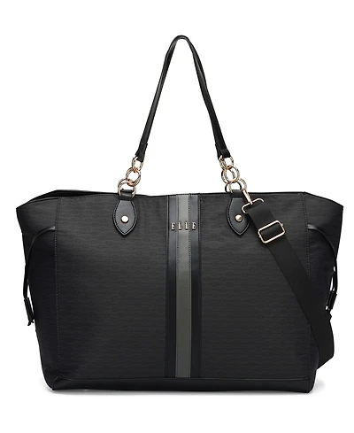 Elle Eleganza 32 Liters Monogram Weekender Tote Bag