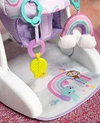 Bright Starts Baby Purple Paradise Learn-to-Sit 2-Position Floor Seat