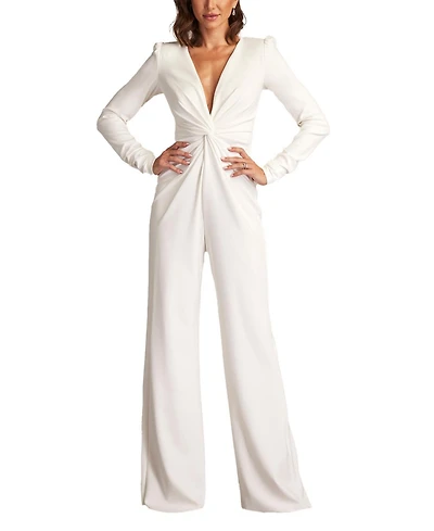 Tadashi Shoji Bates Twist-Front Jumpsuit