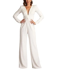 Tadashi Shoji Bates Twist-Front Jumpsuit