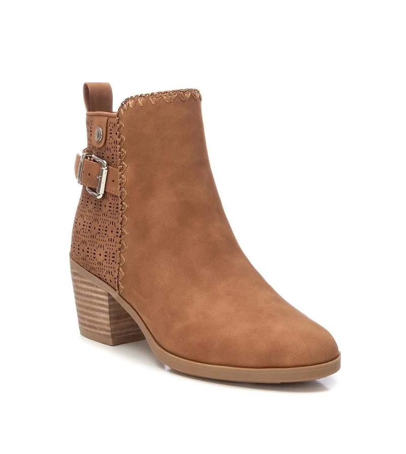 Refresh Women's Fashion Italian Design Booties with Side Zipper by Xti