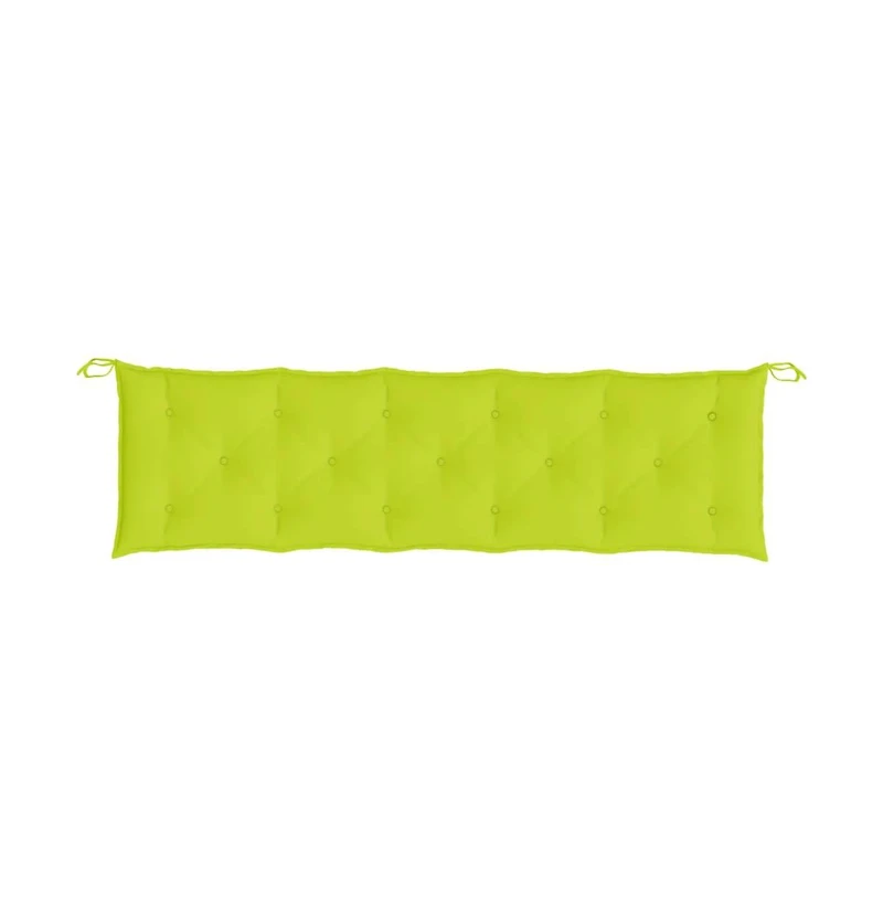 Garden Bench Cushion Bright Green 70.9"x19.7"x2.8" Oxford Fabric