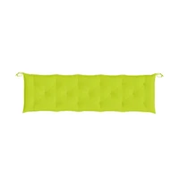 Garden Bench Cushion Bright Green 70.9"x19.7"x2.8" Oxford Fabric