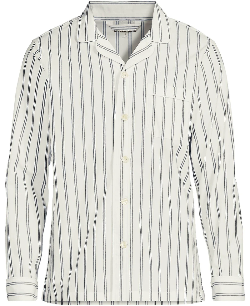 Lands' End Men's Essential Pajama Shirt
