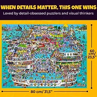 Quokka 1000 Piece Jigsaw Puzzle for Adults – Themed Puzzles with Bonus Challenges
