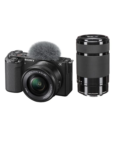 Sony Sony Zv-E10 Mirrorless Interchangeable Lens Vlogging Camera with 16-50mm Lens, Black