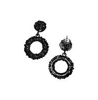 Corroded Drop Earrings