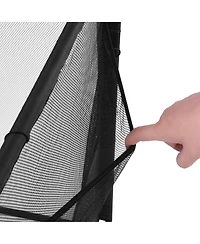 Yescom Mesh Cover Replacement for Mesh Pool Storage Bin Rolling Cart