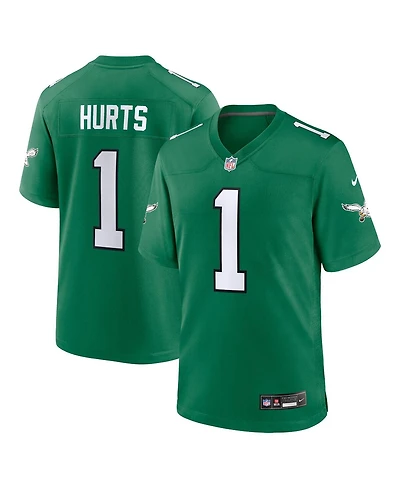 Nike Men's Jalen Hurts Kelly Green Philadelphia Eagles Alternate Game Player Jersey