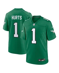 Nike Men's Jalen Hurts Kelly Green Philadelphia Eagles Alternate Game Player Jersey
