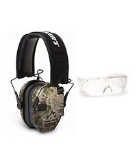Walker's Razor Slim Shooting Muffs (Kryptek Camo) with Otg Safety Glasses