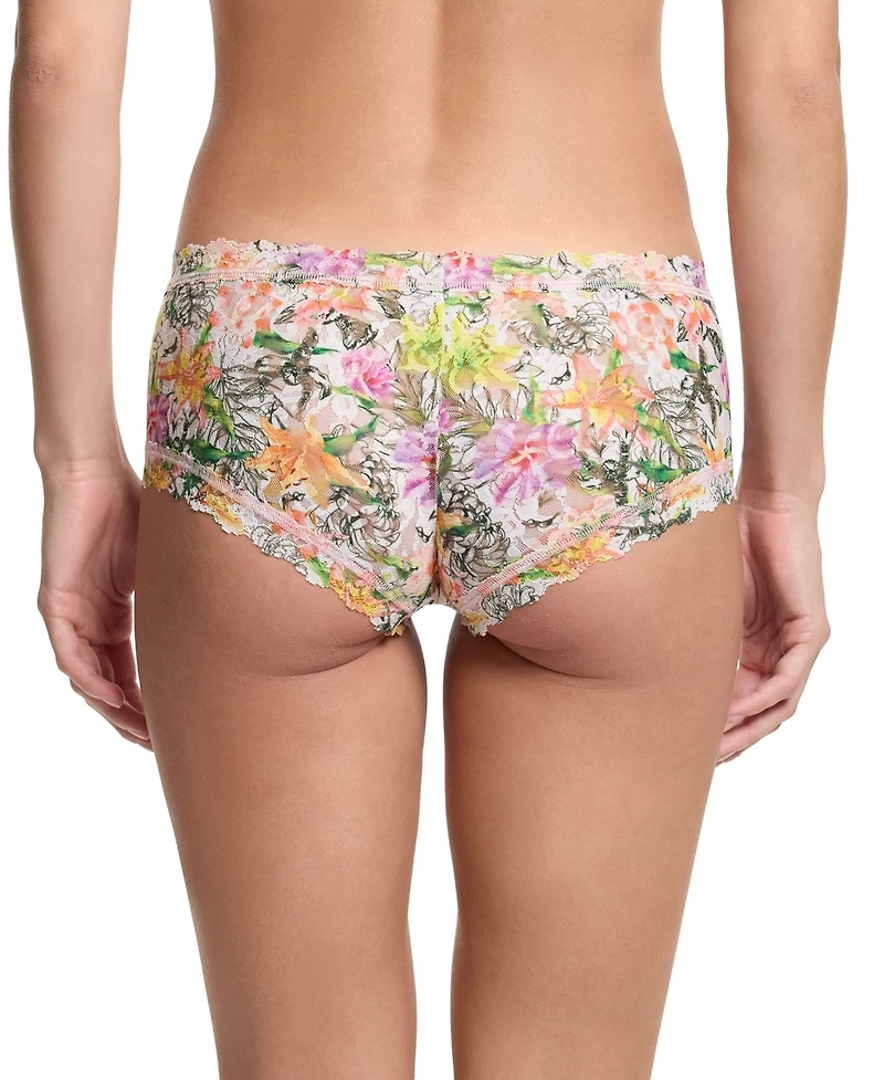 Hanky Panky Women's Printed Signature Lace Boyshort