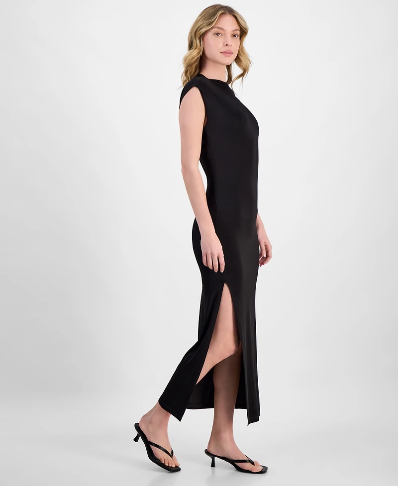 Hugo Women's Off-The-Shoulder Slit Maxi Dress
