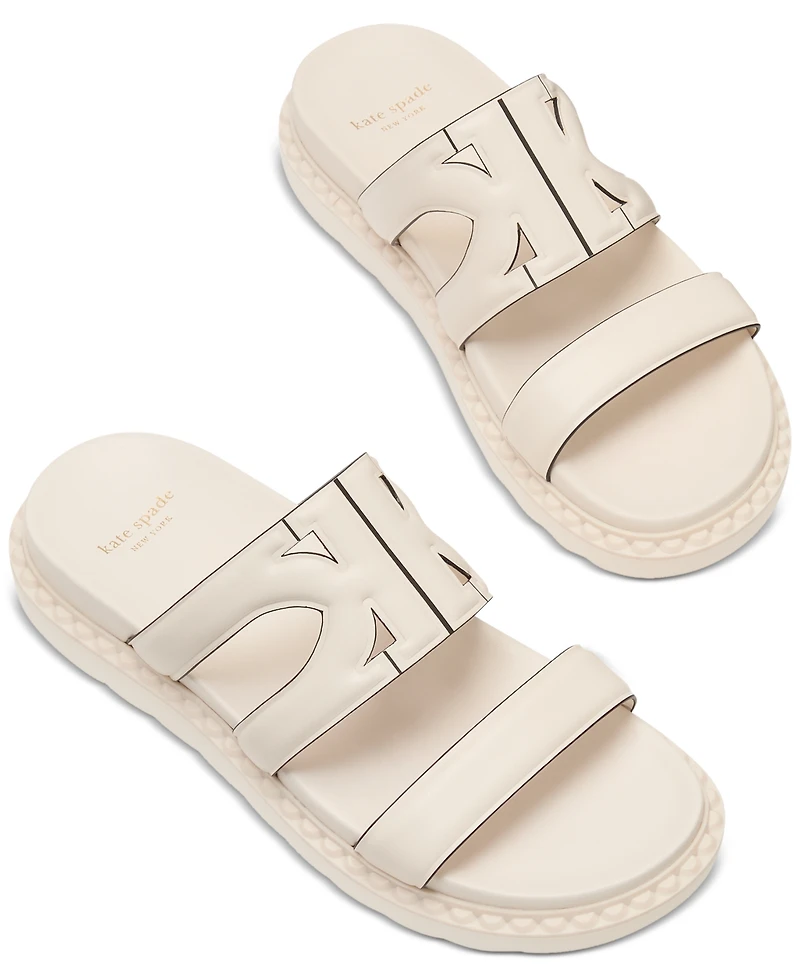 Kate Spade New York Women's Duo Footbed Flat Sandals