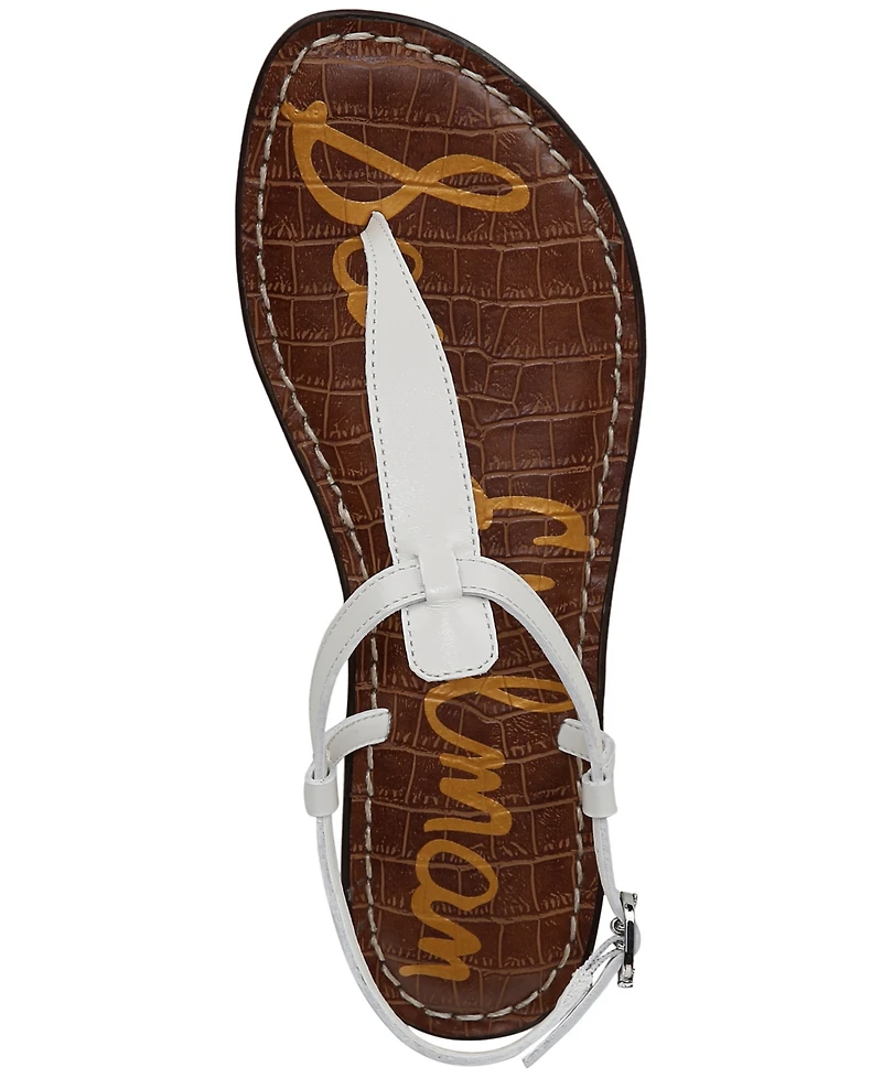 Sam Edelman Women's Gigi T-Strap Flat Sandals